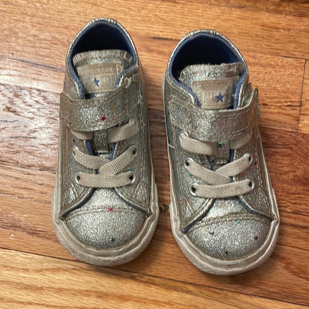 Glitter converse. As is.